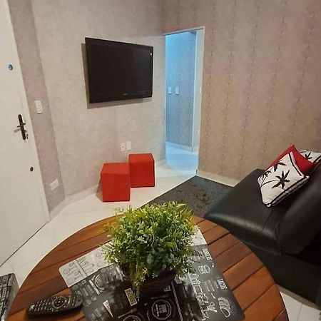 113 Canto Do Forte - 1Dorm - 200 M Da Praia E 20M Dos Bares E Restaurantes - Estacionamento Gratuito E Wi Fi , Tv A Cabo Praia Grande  Eksteriør billede