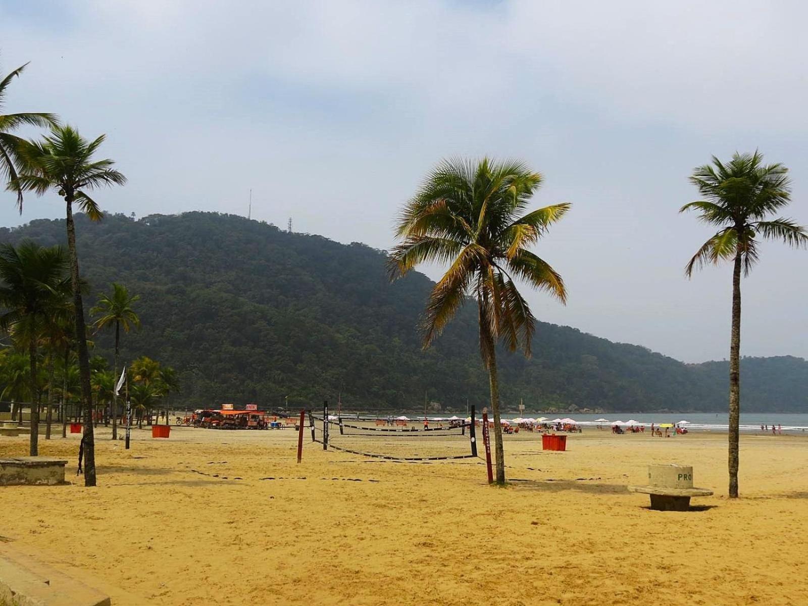 113 Canto Do Forte - 1Dorm - 200 M Da Praia E 20M Dos Bares E Restaurantes - Estacionamento Gratuito E Wi Fi , Tv A Cabo Praia Grande  Eksteriør billede