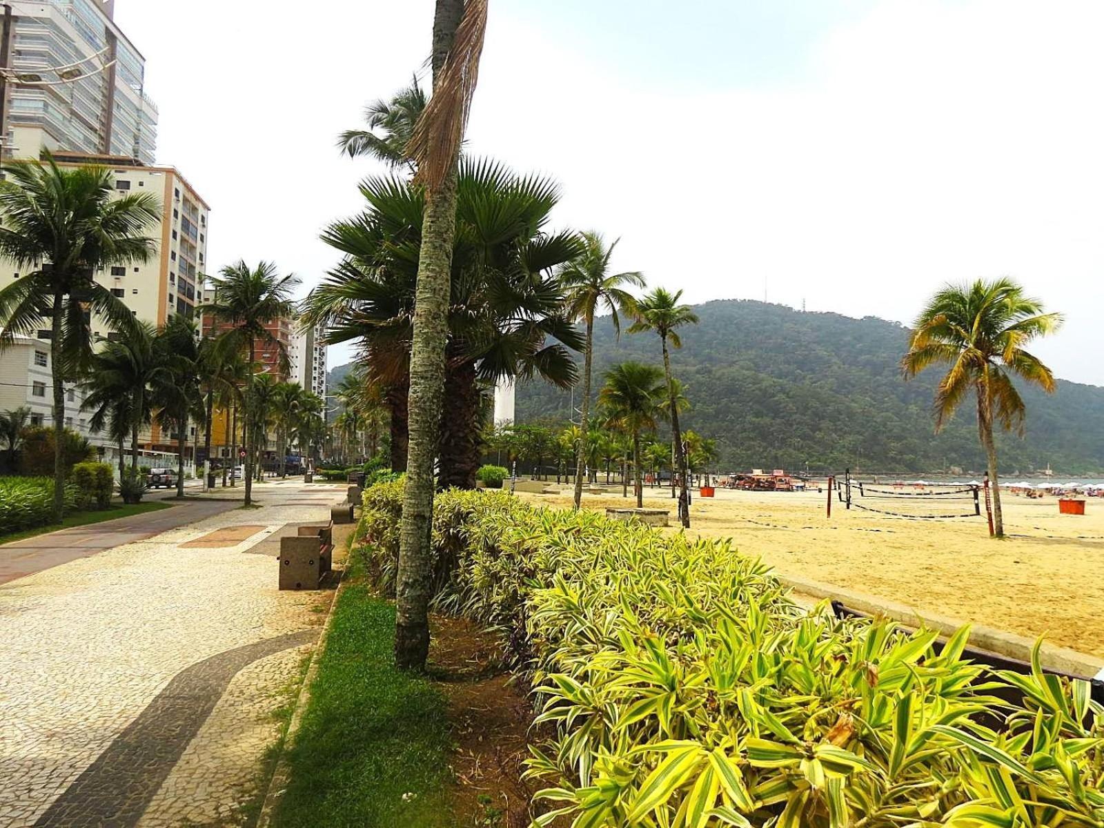 113 Canto Do Forte - 1Dorm - 200 M Da Praia E 20M Dos Bares E Restaurantes - Estacionamento Gratuito E Wi Fi , Tv A Cabo Praia Grande  Eksteriør billede