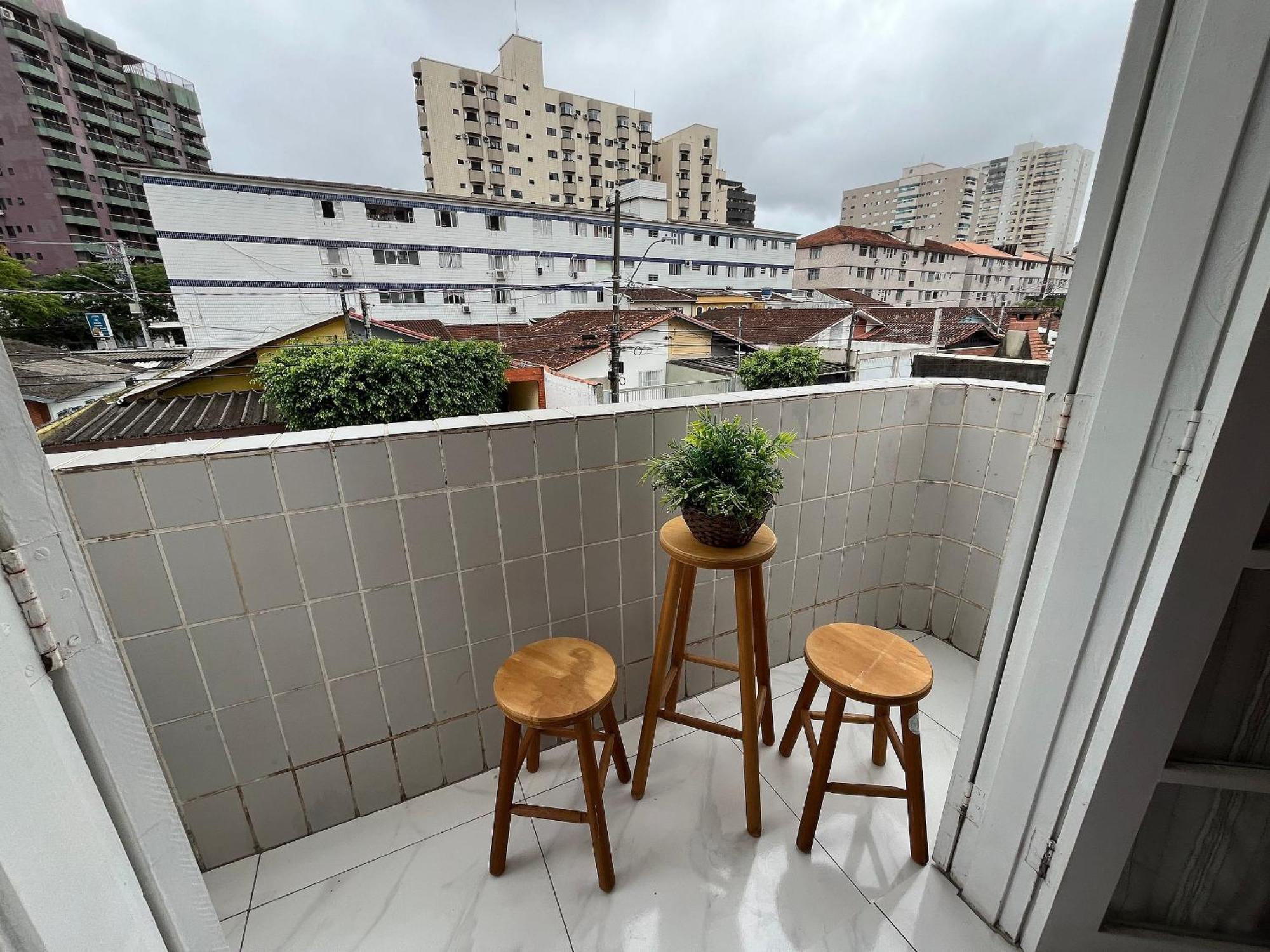 113 Canto Do Forte - 1Dorm - 200 M Da Praia E 20M Dos Bares E Restaurantes - Estacionamento Gratuito E Wi Fi , Tv A Cabo Praia Grande  Eksteriør billede